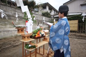 S様邸地鎮祭