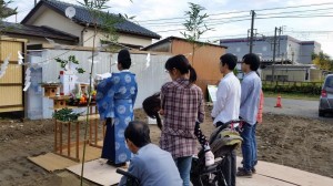 秋葉区の地鎮祭