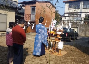 H様邸宅地鎮祭