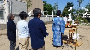 O様邸宅地鎮祭