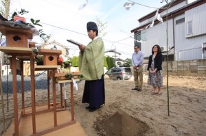 W様邸宅地鎮祭