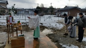 A様邸地鎮祭