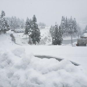 小千谷の雪景色