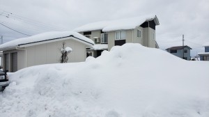 雪国の雁木